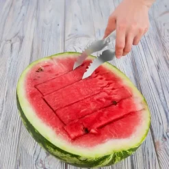 Skopor-Vattenmelonskivare i stål 3,5x21 cm