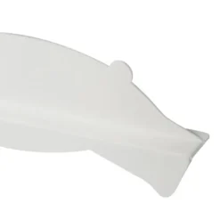 Mattor & Galler Till Diskhoar-Vattenstänkskydd av silikon med sugkopp för att diska - Vitbjörn