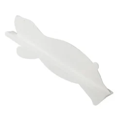 Mattor & Galler Till Diskhoar-Vattenstänkskydd av silikon med sugkopp för att diska - Vitbjörn