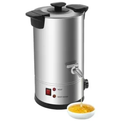 Maskiner För Chokladtemperering-Vaxinsprutningsmaskin, 10,5qt kapacitet, justerbar temperaturkontroll, rostfritt stålmaterial, elektrisk strömkälla