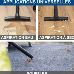 VC16 Våt- och torrdammsugare - 1200 W - 16L plasttank - SCHEPPACH