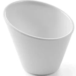 Tallrikar & Bordsserviser-Velocity melamin lutande skål, höjd 100 mm Hendi 564592