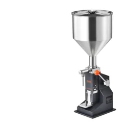 Vevor Manuell Vätskefyllningsmaskin, Justerbar Hylla, 304 Rostfritt Stål Munstycke,5-50 ml