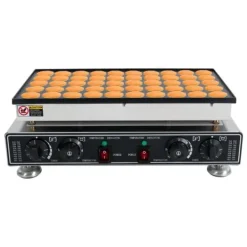 Våffeljärn-Våffeljärn - Våffelmaskin - Professionell - 50 hål - Nonstick-beläggning - 110/220 V - Elektrisk