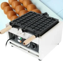 Våffeljärn, Effekt 1500W, Spänning 220V, Justerbar Temperatur 50-300°C, Bakplåtens Storlek 30,5 x 29 cm, Timerintervall 1-5 minuter