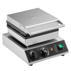 Våffeljärn-Våffelmaskin 4ST, Kommersiell Rund, 1750W, Non-stick, Snabb uppvärmning, Långvarig hållbarhet, Enkel rengöring