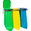 Källsorteringskärl-Vägghängd hållare för sopsortering, 3 färger - 120L påsar