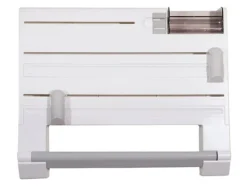 Väggmonterad 5-i-1 Kökshållare – För plastfolie & hushållspappers