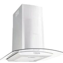 vidaXL Väggmonterad köksfläkt 60 cm rostfritt stål 756 m³/h LED