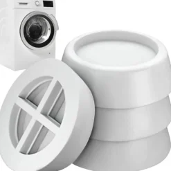 Vibrationsdämpande Fötter till Tvättmaskin