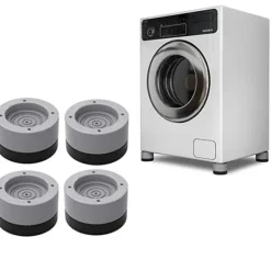 Tvättmaskiner-Vibrationsdämpare för Tvättmaskin / Torktumlare - Grå