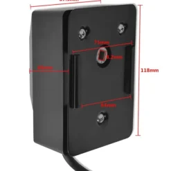 vidaXL BBQ-grillspett med motor stål 1200 mm - Grillugnar & ugnar med roterande stekspett