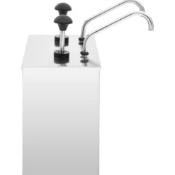 vidaXL Såsbehållare-Dressingbehållare rostfritt stål 2 x 3,5 L - Såsbehållare