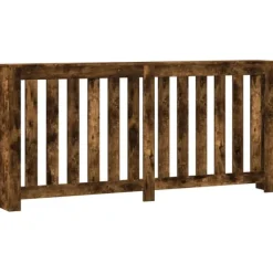 vidaXL Elementskydd rökfärgad ek 175x20x82 cm konstruerat trä