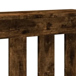 vidaXL Elementskydd rökfärgad ek 175x20x82 cm konstruerat trä