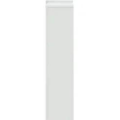 vidaXL Värmeelement-Elementskydd vit 205x21,5x83,5 cm konstruerat trä