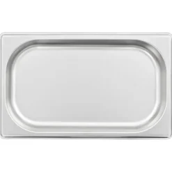 vidaXL Tillbehör För Matservering-Gastronormkantiner 12 st GN 1/4 20 mm rostfritt stål - Kokeribehållare