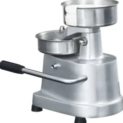 vidaXL Pressar-Hamburgerpress med 500 pappersark aluminium 10 cm - Köksverktyg & köksgeråd