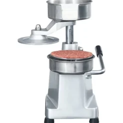 vidaXL Pressar-Hamburgerpress med 500 pappersark aluminium 10 cm - Köksverktyg & köksgeråd