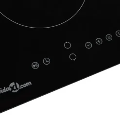 vidaXL Spishällar-Keramikhäll med 2 plattor touchkontroll 3000 W - Spishällar