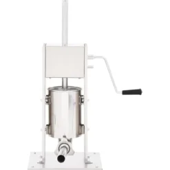 vidaXL Manuell korvstoppare Silver 3 L Rostfritt stål