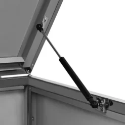 vidaXL Tillbehör Till Avfallshantering-Skjul till ett sopkärl 69x77,5x112,5 cm rostfritt stål - Ställningar till sopkärl