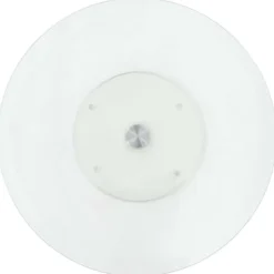 vidaXL Snurrbar serveringsbricka transparent 60 cm härdat glas - Serveringsfat