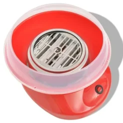 vidaXL Maskiner För Spunnet Socker-Sockervaddsmaskin 480 W Röd