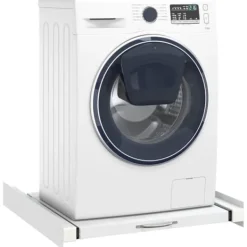 vidaXL Tvättmaskiner-Staplingskit för tvättmaskin med utdragbar hylla - Tvättmaskin & torktumlare