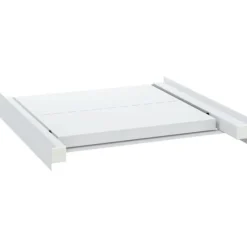 vidaXL Tvättmaskiner-Staplingskit för tvättmaskin med utdragbar hylla - Tvättmaskin & torktumlare