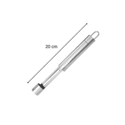 Pressar-Vide pomme i rostfritt stål Fackelmann Ovala