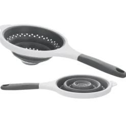 Durkslag & Silar-Vikbar kökssil i silikon, durkslag, sil, durkslag, KEMP 25,5 cm ORION 124472