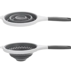 Durkslag & Silar-Vikbar kökssil i silikon, durkslag, sil, durkslag, KEMP 25,5 cm ORION 124472