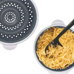 Durkslag & Silar-Vikbar kökssil i silikon, durkslag, sil, durkslag, KEMP 25,5 cm ORION 124472