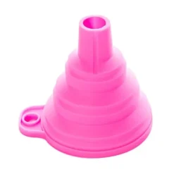 Vikbar kökssilikontratt för flytande överföring av vattenflaskor - livsmedelskvalitet, slumpmässig färg