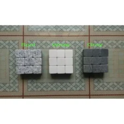 Vin kylare - Ej specificerad - Typ 6 - Svart - 20 cm - Whiskeystenar set