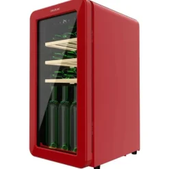 Vinkylar-Vinbutik Cecotec Bolero GrandSommelier Origin 18 Hit Red 74,3 x 36,6 x 47,6 cm Röd