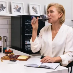 Vinkylar-Vinbutik Cecotec GrandSommelier 2050 Svart