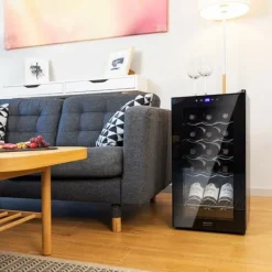 Vinkylar-Vinbutik Cecotec GrandSommelier 1550 Svart