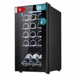 Vinkylar-Vinbutik Cecotec GrandSommelier 1550 Svart