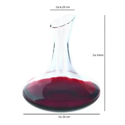 Karaffer-Vindekanter 1780ml