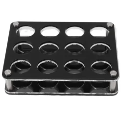 Vinflaskhållare-Vinflaskställ i akryl för Home Bar - 12 Head Combination Cup Holder