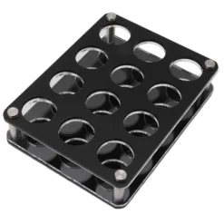 Vinflaskhållare-Vinflaskställ i akryl för Home Bar - 12 Head Combination Cup Holder