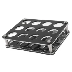 Vinflaskhållare-Vinflaskställ i akryl för Home Bar - 12 Head Combination Cup Holder