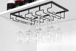 Vinglashållare - Hängställ för vinglas - 8 till 12 glas