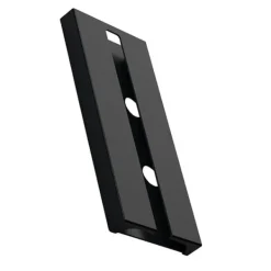 Vinglashållare Under skåp Hylla Plast Hängställning Platssparande Förvaringshängare Svart