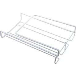 Vinglashängare i metall för 6 glas, Vit