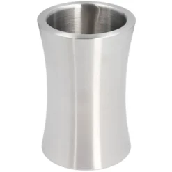 Vinhink 2L Kapacitet Silver Smal form Modern stil Dubbel vinflaska kylare i rostfritt stål för bar