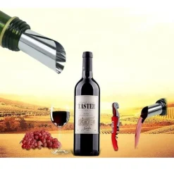 Flaskstopp & Flaskförslutare-Vinhällskiva Vikbar Flexibel Droppstopp Hällpipar Skiva Droppstopp Hällskivor