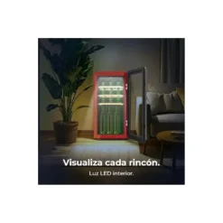 Vinkyl - CECOTEC - Bolero GrandSommelier Origin 18 - 18 flaskor - NoFrost - Röd